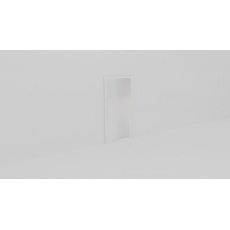 Předsíňová stěna KAMILA - č. 5 - zrcadlo - bílá struktura