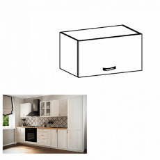 Horní skříňka G60KN, bíla/sosna Andersen, SICILIA Horní skříňka G60KN, bíla/sosna Andersen, SICILIA
