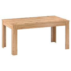 Rozkládací jídelní stůl, dub apalačský, 160-200x90 cm, PUSAN S Rozkládací jídelní stůl, dub apalačský, 160-200x90 cm, PUSAN S