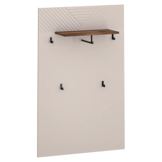 Věšákový panel 80, kašmír/dub castello, EYCO