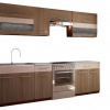 Kuchyňská linka, Rigoletto dark / light, wenge, JURA NEW I ZS