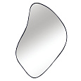 Asymetrické zrcadlo, černý kovový rám, NEVES TYP 3