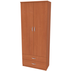 NÁBYTEK MIKULÍK s.r.o. SEKTOR 7 - šatní skříň se 2 zásuvkami, 70x35x175cm Dekor: olše NÁBYTEK MIKULÍK s.r.o. SEKTOR 7 - šatní skříň se 2 zásuvkami, 70x35x175cm Dekor: olše