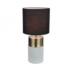 Stolní lampa, světle / černá, QENNY TYP 20 Stolní lampa, světle / černá, QENNY TYP 20