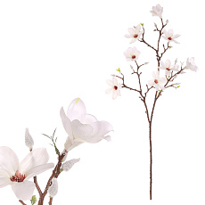 Magnolie - umělá řezaná květina, bílá Magnolie - umělá řezaná květina, bílá