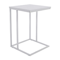 Příruční stolek, bílá, KALA