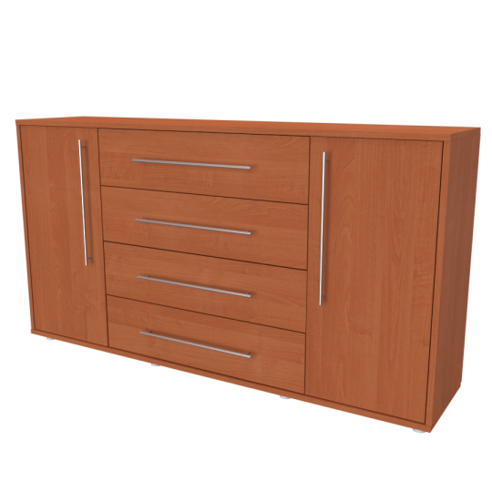 NÁBYTEK MIKULÍK s.r.o. ELITE L - komoda, 160x86x36/43cm Hloubka: 43cm, Dekor: dub harmony