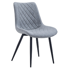 Židle, šedá ekokůže/černá, HARLAN Židle, šedá ekokůže/černá, HARLAN