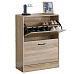 Botník, mdf, hnědá, ABO-G1014 OAK