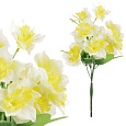 Narcis - umělá kytice, žlutá barva