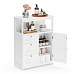 Komoda 60x30x80cm, mdf, bílá, AUK-E1154 WT