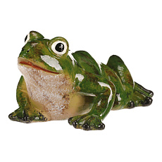 Žába - keramická figurka, vel. M, barva zelená Žába - keramická figurka, vel. M, barva zelená