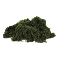 Mech - umělá přízdoba, zelená, cena za balení (cca 100 g)