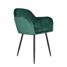 Designové křeslo, smaragdová Velvet látka, ZIRKON Designové křeslo, smaragdová Velvet látka, ZIRKON