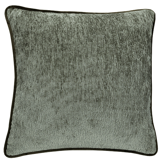 Polštář s výplní - zelený s lemováním, 100% polyester, 50 x 50 cm Polštář s výplní - zelený s lemováním, 100% polyester, 50 x 50 cm