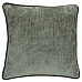 Polštář s výplní - zelený s lemováním, 100% polyester, 50 x 50 cm