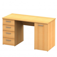 PC stůl, buk, DTD laminovaná, EUSTACH PC stůl, buk, DTD laminovaná, EUSTACH