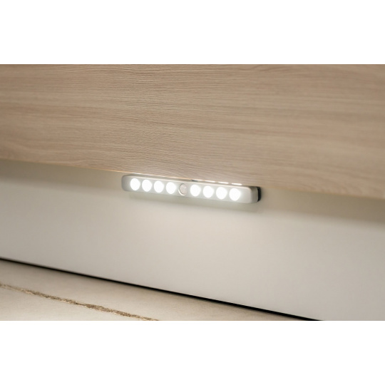 Nábytek Mikulík Vranovice LEDdiodové osvětlení senzorové, reagující na pohyb pro dvoulůžko Smart - LED