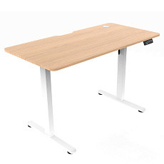 Ergonomický stůl s plynulou regulací výšky 120x60cm, melamin, dub, LT-H2210 OAK Ergonomický stůl s plynulou regulací výšky 120x60cm, melamin, dub, LT-H2210 OAK