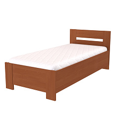 NÁBYTEK MIKULÍK s.r.o. LOTA - postel s pístovým lamelovým roštem 90x200 cm Dekor: olše NÁBYTEK MIKULÍK s.r.o. LOTA - postel s pístovým lamelovým roštem 90x200 cm Dekor: olše