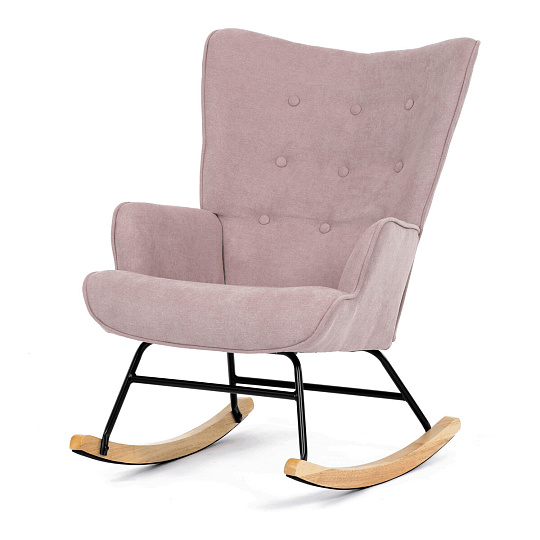 Houpací křeslo, růžová, látka, AK-371 PINK2 Houpací křeslo, růžová, látka, AK-371 PINK2