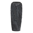Váza keramická - výška 90 cm, tmavě šedá
