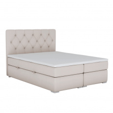 Postel boxspring, béžová, 160x200, ESHLY Postel boxspring, béžová, 160x200, ESHLY