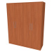 NÁBYTEK MIKULÍK s.r.o. AIDA 1+4 - kombinace skříní s rámem 185cm, 185x59x223cm Dekor: olše