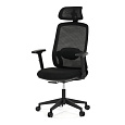 Kancelářská židle, synchronní mechanismus, černá síťovina, KA-S2176 BK