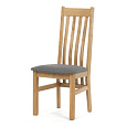 Jídelní židle, přírodní, masiv, C-2100 GREY2