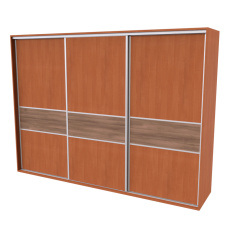 Nábytek Mikulík Vranovice Nábytek Mikulík Vranovice FLEXI 3 280 x 220cm 3x dveře dělené LTD Akácie skořice - olše Nábytek Mikulík Vranovice Nábytek Mikulík Vranovice FLEXI 3 280 x 220cm 3x dveře dělené LTD Akácie skořice - olše