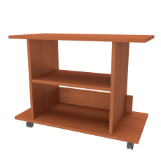 NÁBYTEK MIKULÍK s.r.o. ORION - hi - fi stolek s kolečky, 79x40x59cm Dekor: olše NÁBYTEK MIKULÍK s.r.o. ORION - hi - fi stolek s kolečky, 79x40x59cm Dekor: olše