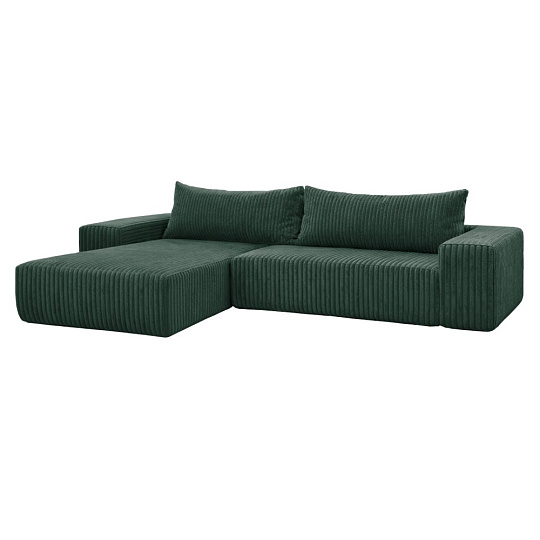 Univerzální sedací souprava, zelená, PREMA ROH UNI