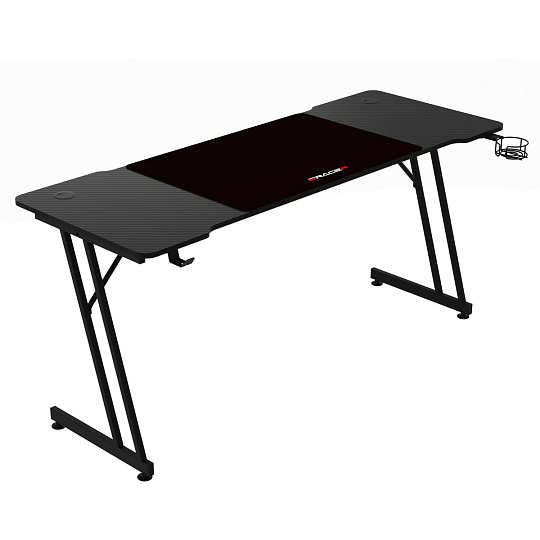 Herní stůl 160x60cm, melamin, carbon, LT-H1106 BK Herní stůl 160x60cm, melamin, carbon, LT-H1106 BK