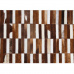 Luxusní koberec, pravá kůže, 120x180 cm, KŮŽE TYP 5