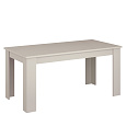 Jídelní rozkládací stůl, kašmír, 160-210x91 cm, KAROS