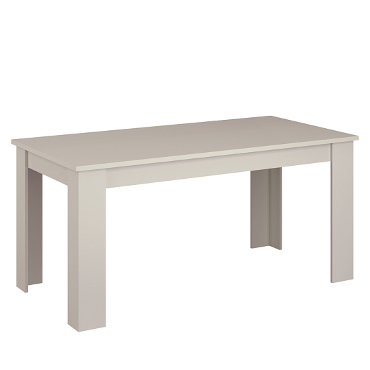 Jídelní rozkládací stůl, kašmír, 160-210x91 cm, KAROS