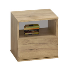 Noční stolek, dub artisan, DOLI Noční stolek, dub artisan, DOLI