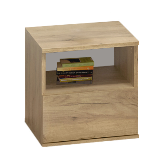 Noční stolek, dub artisan, DOLI Noční stolek, dub artisan, DOLI
