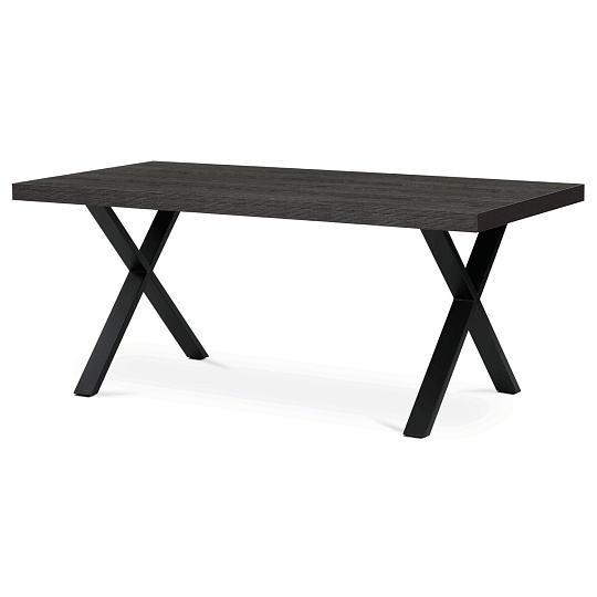 Jídelní stůl 180x90cm, melamin, šedý dub, HT-R5316 GREY