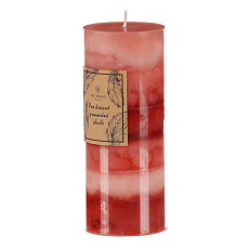 Svíčka aromatická - vánoční punč, parafín, červené odstíny Svíčka aromatická - vánoční punč, parafín, červené odstíny