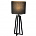 Stolní lampa, černá, QENNY TYP 15 LT8074