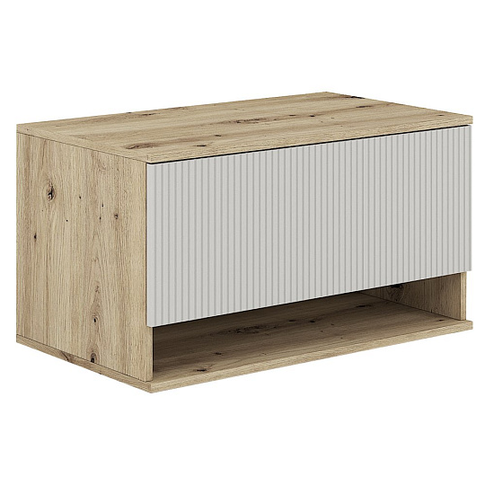 Skříňka pod umyvadlo, dub artisan/kašmír, COLOS 80