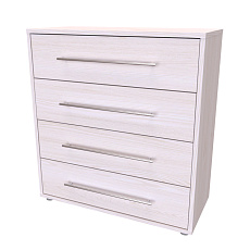 NÁBYTEK MIKULÍK s.r.o. ELITE XL - komoda, 60 až 90 × 86 × 36/43cm Šířka: 80cm, Hloubka: 43cm, Dekor: modřín latté