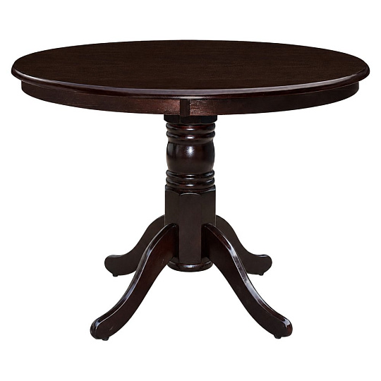 Jídelní stůl, kulatý, kaštan, průměr 106 cm, TABLOS NEW Jídelní stůl, kulatý, kaštan, průměr 106 cm, TABLOS NEW
