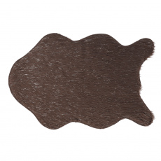 Umělá kožešina, taupe / stříbrná, 60x90, FOX TYP 4 Umělá kožešina, taupe / stříbrná, 60x90, FOX TYP 4
