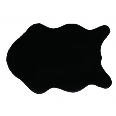 Umělá kožešina, černá, 60x90, RABIT NEW TYP 1 Umělá kožešina, černá, 60x90, RABIT NEW TYP 1