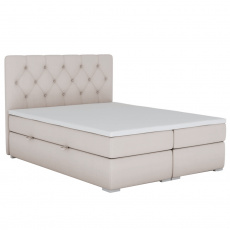 Postel boxspring, béžová, 180x200, ESHLY Postel boxspring, béžová, 180x200, ESHLY