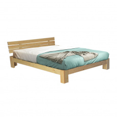 Postel s roštem, přírodní, ALPERA Postel s roštem, přírodní, ALPERA