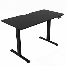 Ergonomický stůl s plynulou regulací výšky 120x60cm, melamin, carbon, LT-H2210 BK Ergonomický stůl s plynulou regulací výšky 120x60cm, melamin, carbon, LT-H2210 BK